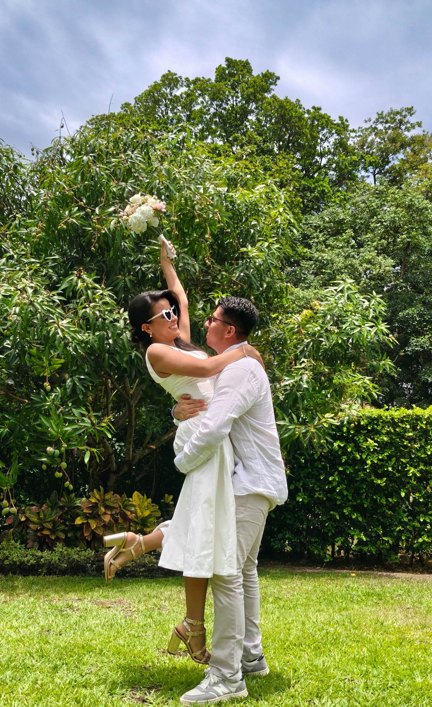 Jesús y Melany